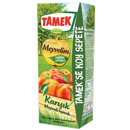 Tamek Meyve Nektarı Vişne 200 ML (27 ADET) Tamek Meyve Nektarı Vişne 200 ML (27 ADET)