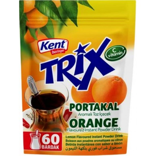 Kent Boringer Trix Portakal  Aromalı Toz İçecek (Sıcak ve Soğuk) 300 gr