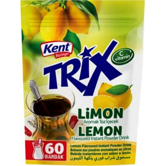 Kent Boringer Trix Limon Aromalı Toz İçecek (Sıcak ve Soğuk)300 gr