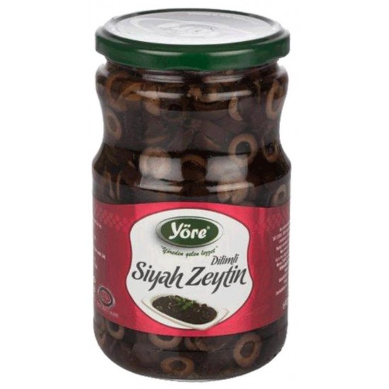 Yöre Siyah Zeytin Dilimli 370 CC