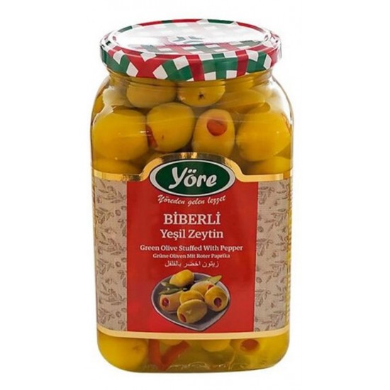 Yöre Domat Biberli Zeytin (181-200) Jumbo 1 Kg