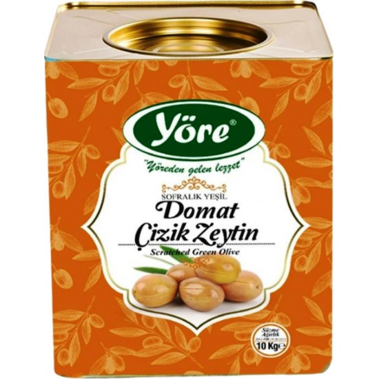 Yöre Domat Biberli Zeytin (181-200) Jumbo 10 Kg