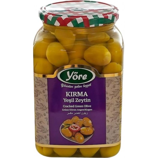 Yöre Domat Kırma Zeytin (161-180) Jumbo 1000 Cc Yöre Domat Kırma Zeytin (161-180) Jumbo 1000 Cc