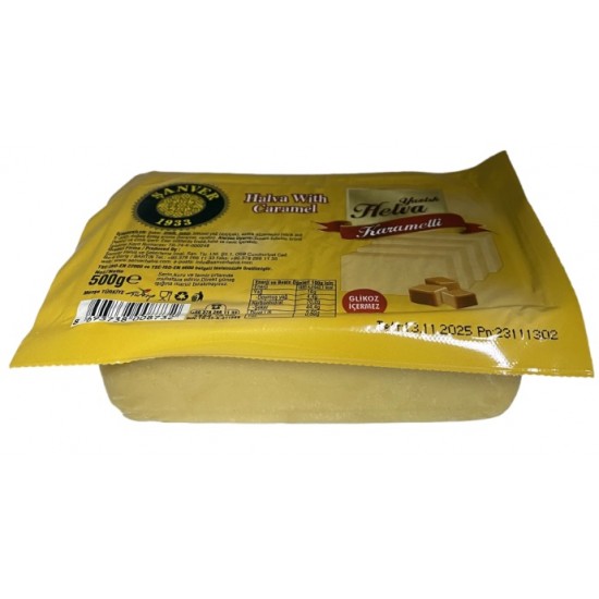 Şanver Yaz Helva 500 Gr Karamelli