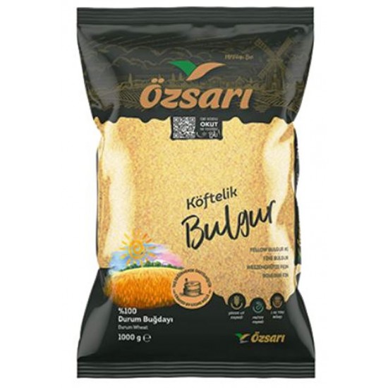 Özsarı Köftelik Bulgur 1 kg Özsarı Köftelik Bulgur 1 kg