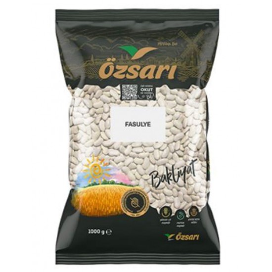 Özsarı Fasulye 8 mm 1 kg Özsarı Fasulye 8 mm 1 kg