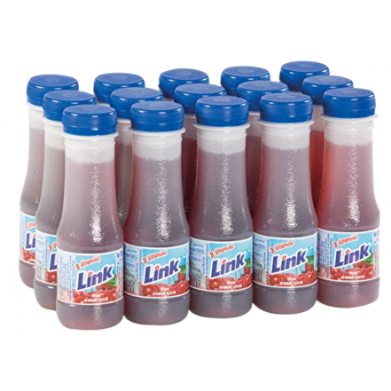 Link Vişne Aromalı İçecek 200 Ml x15 Adet